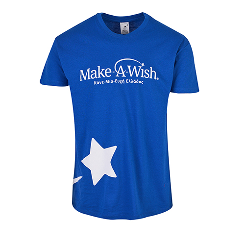 T-shirt - Μπλε - Make-A-Wish