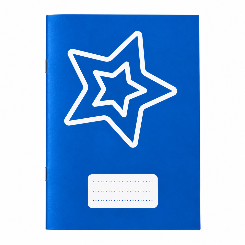 Τετράδιο Star μπλε